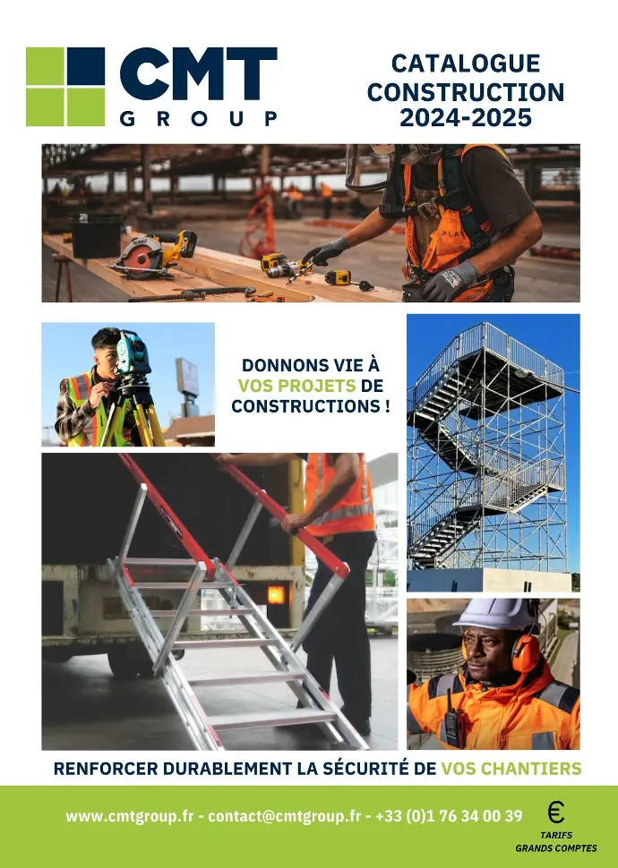 catalogue outillage équipement de chantier