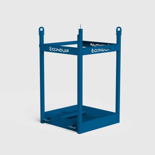 Cadre de levage pour toilettes portables
