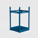 Cadre de levage pour toilettes portables