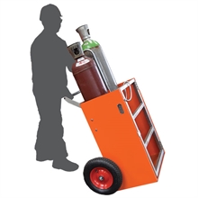 Diable porte bouteille élingable