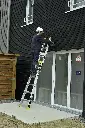 Escabeau Télescopique 5 en 1 en aluminium