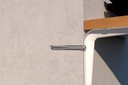 Cheville prémontée à frapper (polyamide 6.6),avec clou annelé. Cheville tête cylindrique