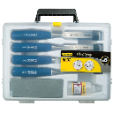 CISEAU A BOIS ABS - JEU DE 4PCS STANLEY