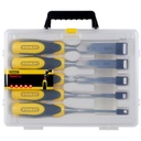 CISEAU A BOIS BIMATIERE STANLEY - JEU DE 5 PCS