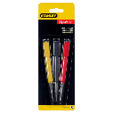CHASSE-CLOUS DYNAGRIP STANLEY JEU DE 3 PCS
