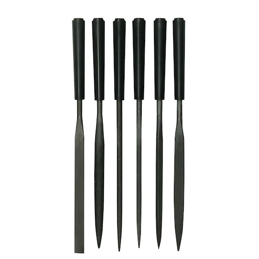 LIMES AIGUILLES 160MM - JEU DE 6PCS STANLEY