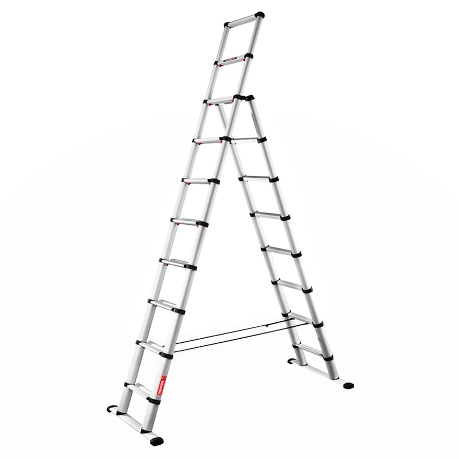 Echelle télescopique Telesteps double