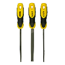 Limes batardes 150mm - Jeu de 3 pcs