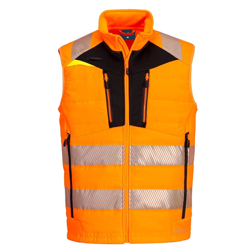Gilet Softshell haute visibilité avec poches 