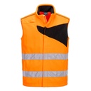 Gilet sans Manche Polaire Haute Visibilité 