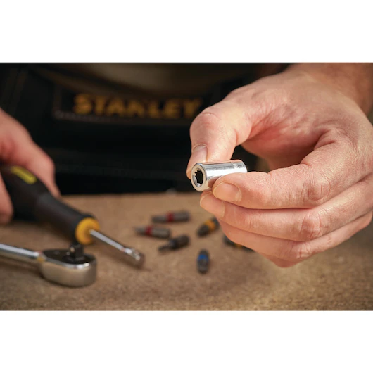 Porte-embout 1/4" Stanley