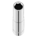 Douille longue 1/4" 6 pans 7 mm