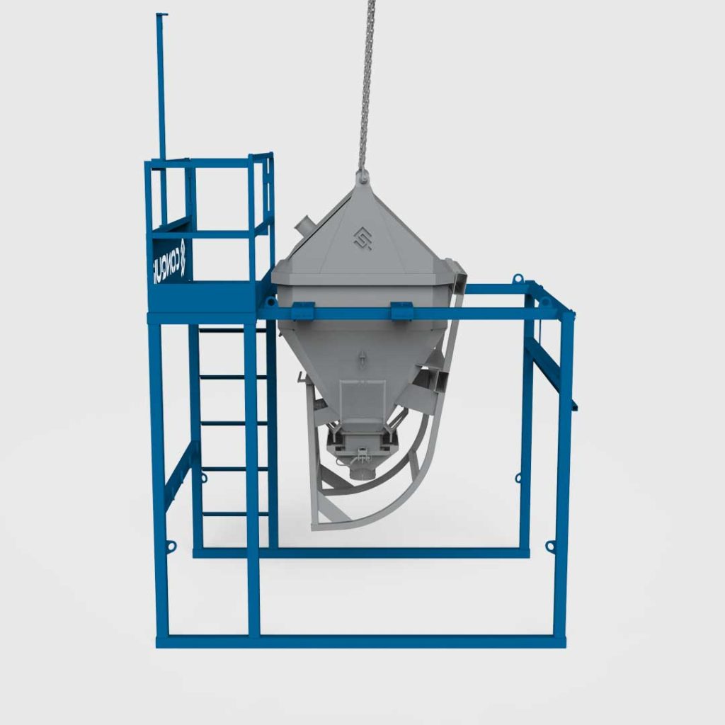 CONQUIP Podium de lavage modèle L