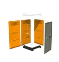 Douche de chantier raccordable