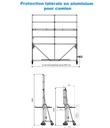 Garde-corps temporaires camion - Panneaux de 3m x H4m