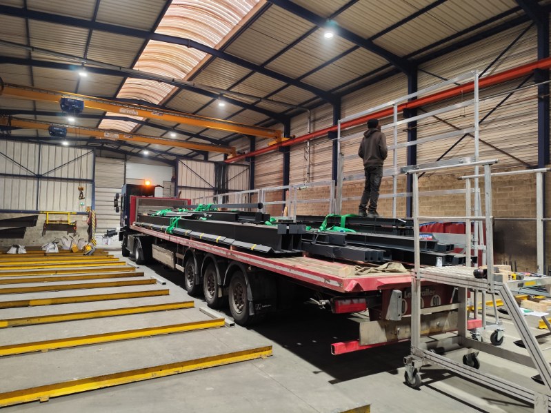 Protection latérale en aluminium pour camion
