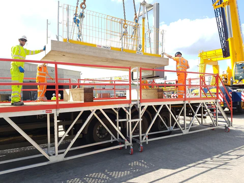 Quai de déchargement Safeloader Aluminium