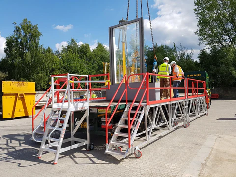 Quai de déchargement Safeloader Aluminium
