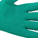 Gants de sécurité en poly coton et latex