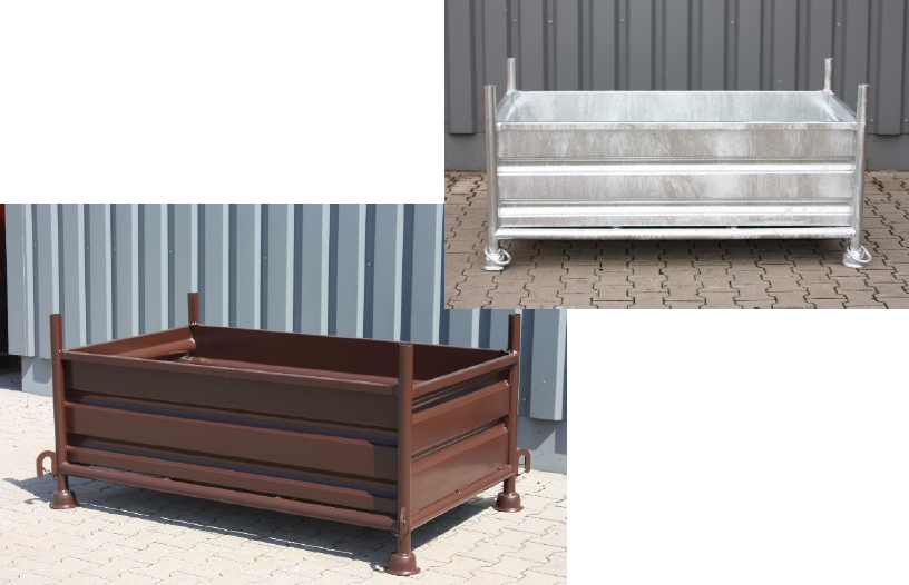 Panier de stockage paroi pleine