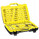 Coffret de douilles ¼’’ + ½’’ + clés mixtes - Jeu de 50 pcs - Fatmax