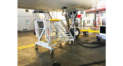 Station de contrôle et de vidange d'huile pour Airbus A350
