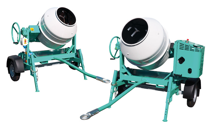 Bétonnière tractable Imer