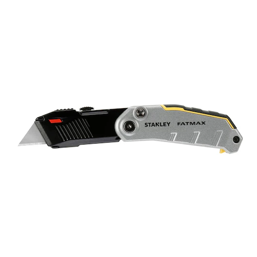 Cutter pliant Stanley Fatmax, fermeture assistée