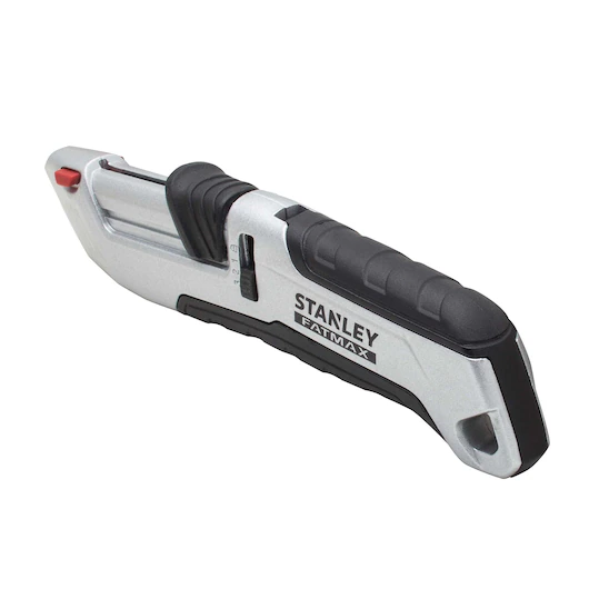 Couteau de sécurité bi-matière à lame auto-rétractable Stanley Fatmax
