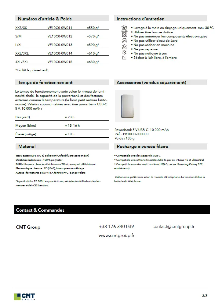 Gilet Haute Visibilité LED Cmt group 3.webp