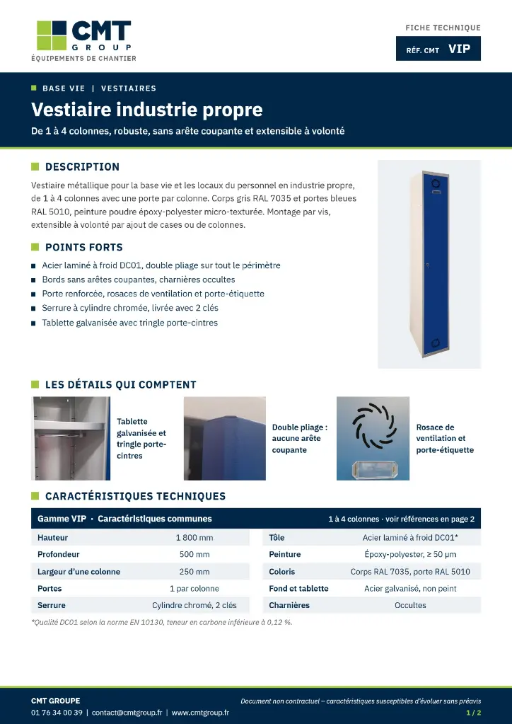 Fiche technique – Vestiaire industrie propre (gamme VIP)_page-0001.webp