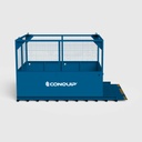 Cage de levage de cabine