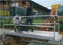 Passerelles en aluminium et acier