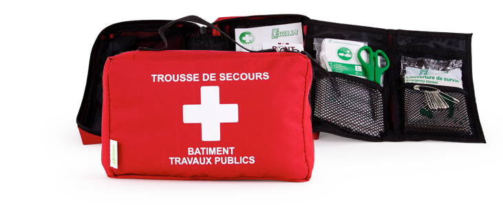 Trousse de secours BTP