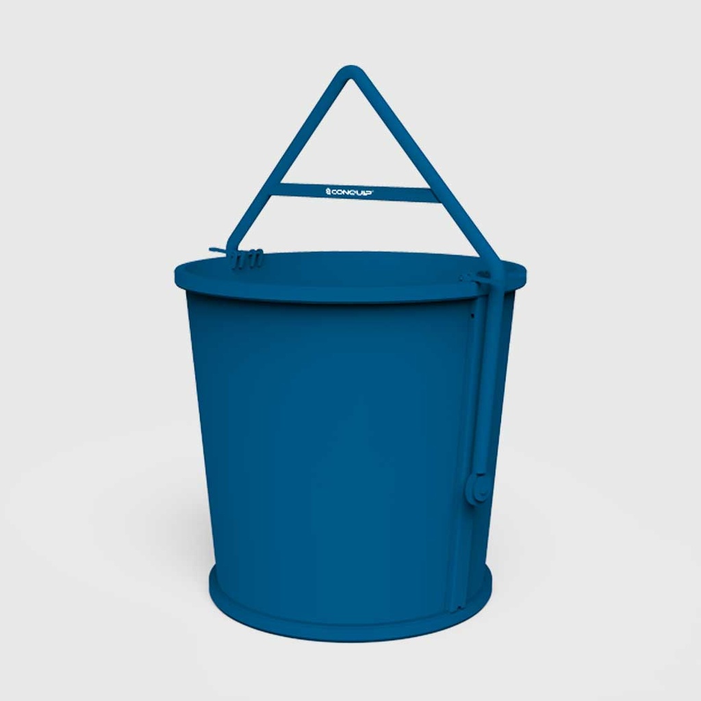 Benne à déchets circulaire