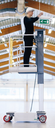 Nacelle semi-électrique à mât vertical hauteur de travail jusqu'à 4,95m
