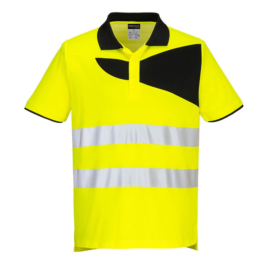 Polo haute visibilité PW2 - Manches courtes