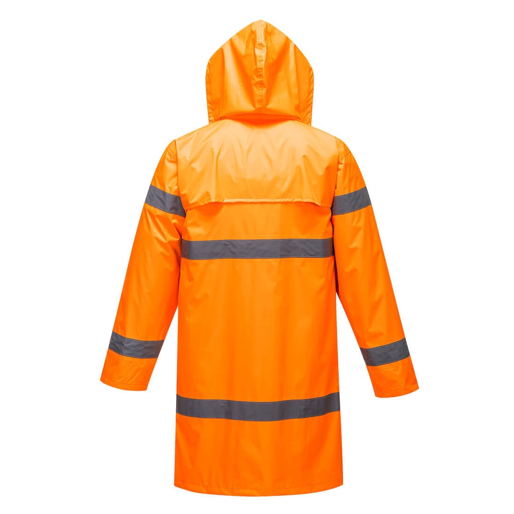 Manteau de pluie haute visibilité 100 cm - H442