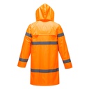 Manteau de pluie haute visibilité 100 cm - H442