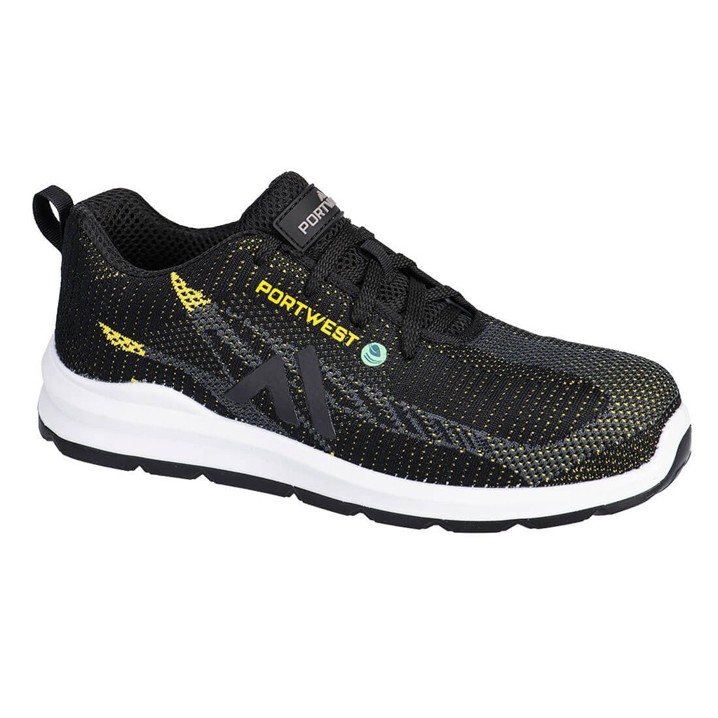 Basket Eco Fly Composite S1PS SR FO Noir/Bleu - FC06