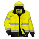 Blouson Bomber 3-en-1 Haute Visibilité Bicolore - C465
