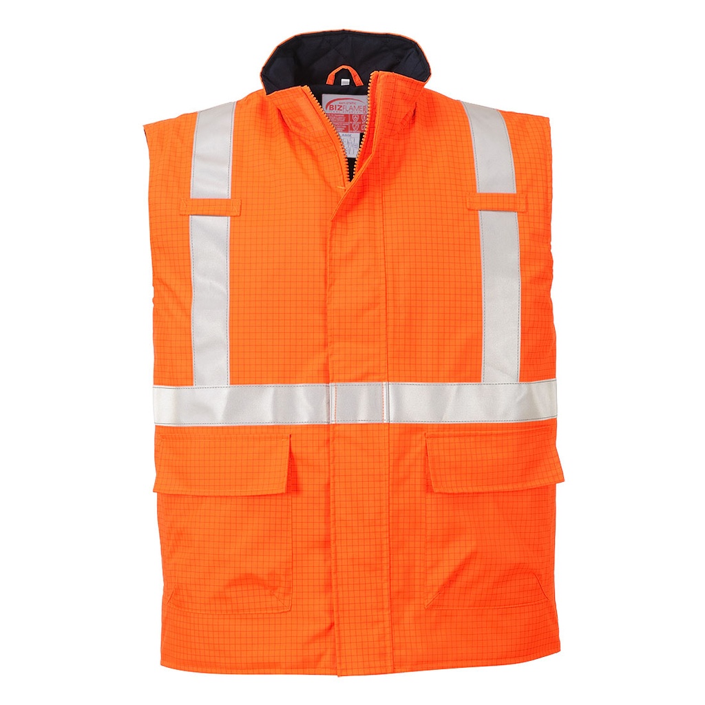 Bodywarmer Hi-Vis Bizflame antistatique et FR - S776