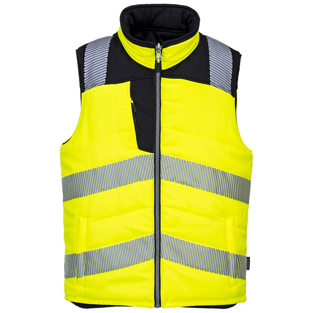 Bodywarmer réversible haute visibilité 