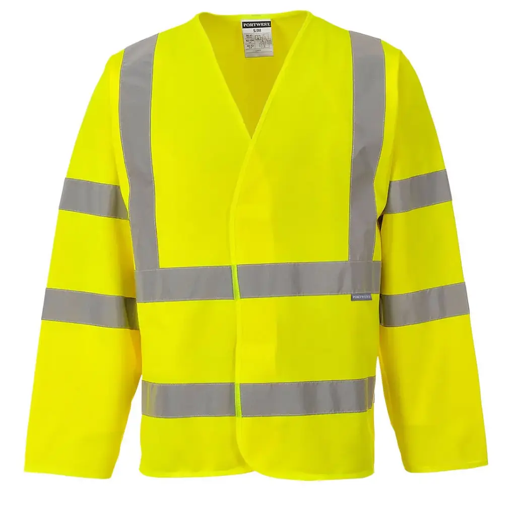 Gilet 2 bandes & baudrier manches longues 