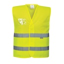 Gilet semi-maille - haute visibilité 