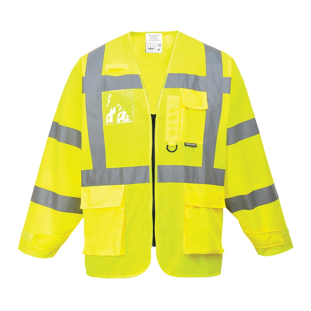Veste executive haute visibilité -jaune