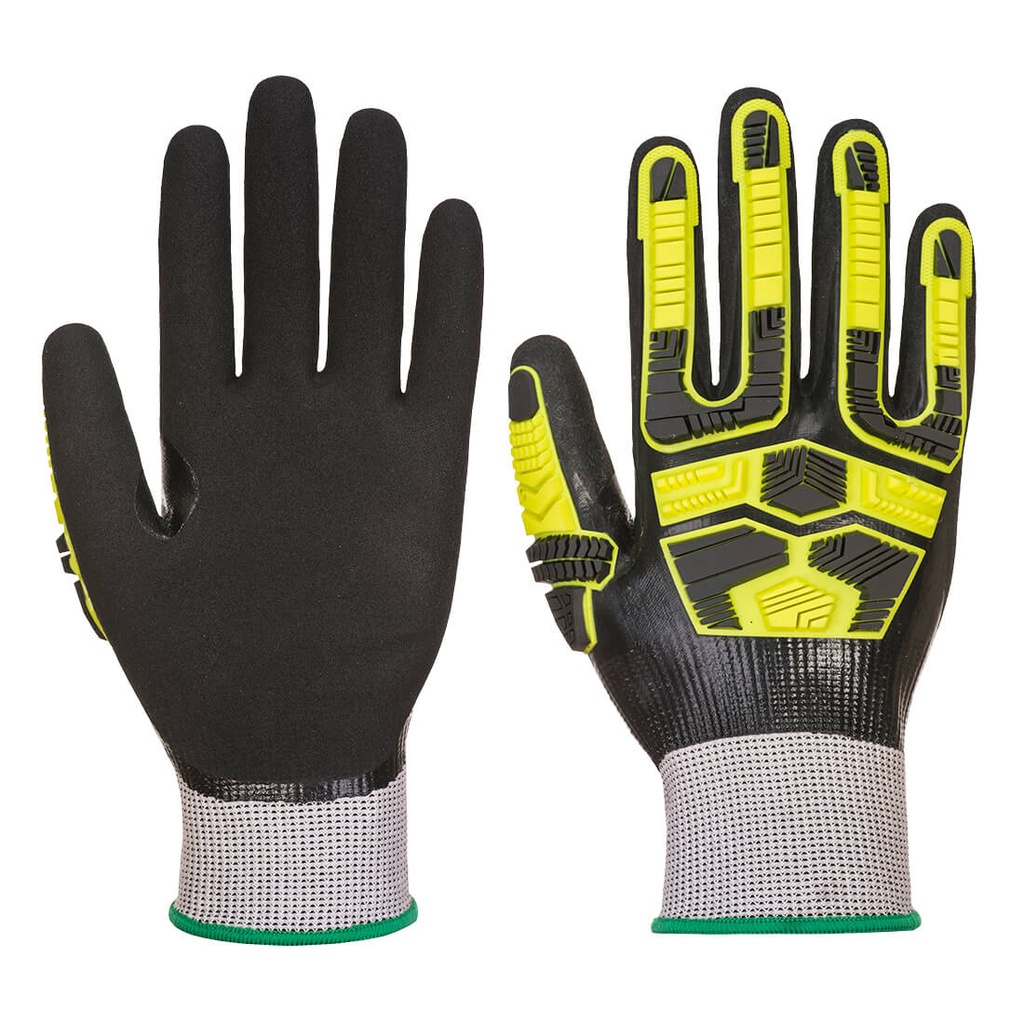 Gants Anti-Impact, Anti-Coupure et Etanche Gris/Noir