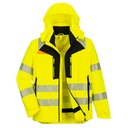 Parka 4 en 1 Haute visibilité 