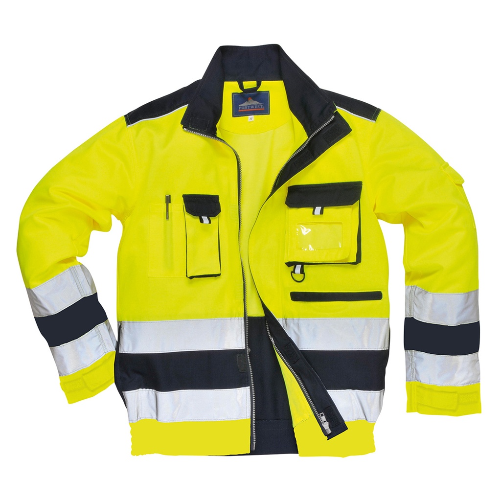 Blouson Haute Visibilité Jaune/Marine 