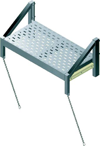 AdaptaSpan Pont modulaire : Châssis de connexion pour grue à tour